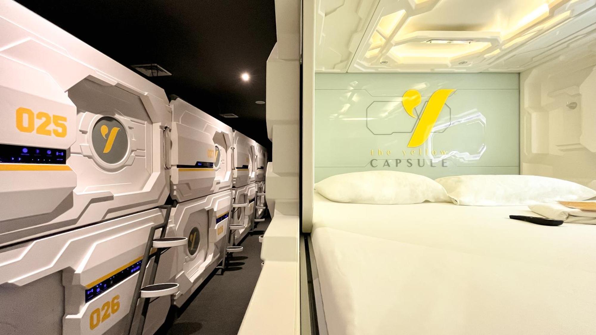 The Yellow Capsule Cancun Close To Airport Eksteriør bilde